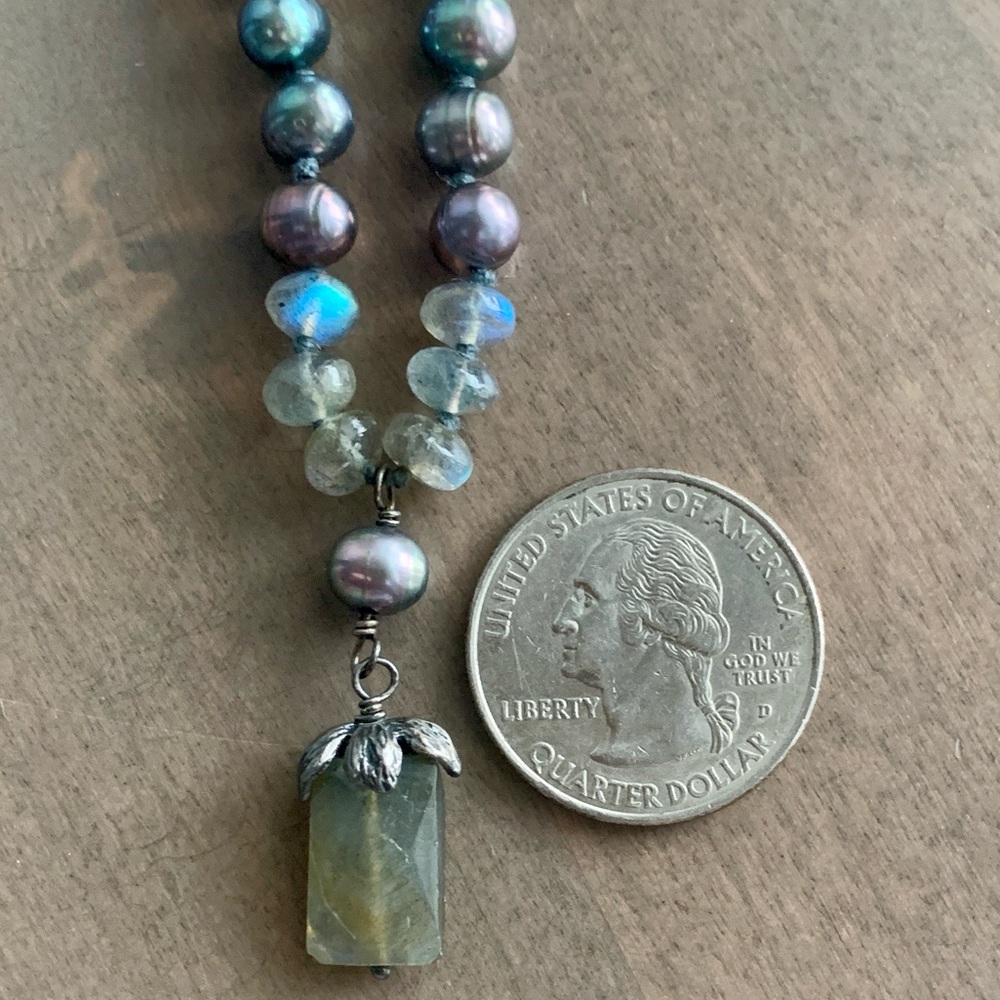 Chan Luu Pearl & Lab Necklace - Picture 5 of 14